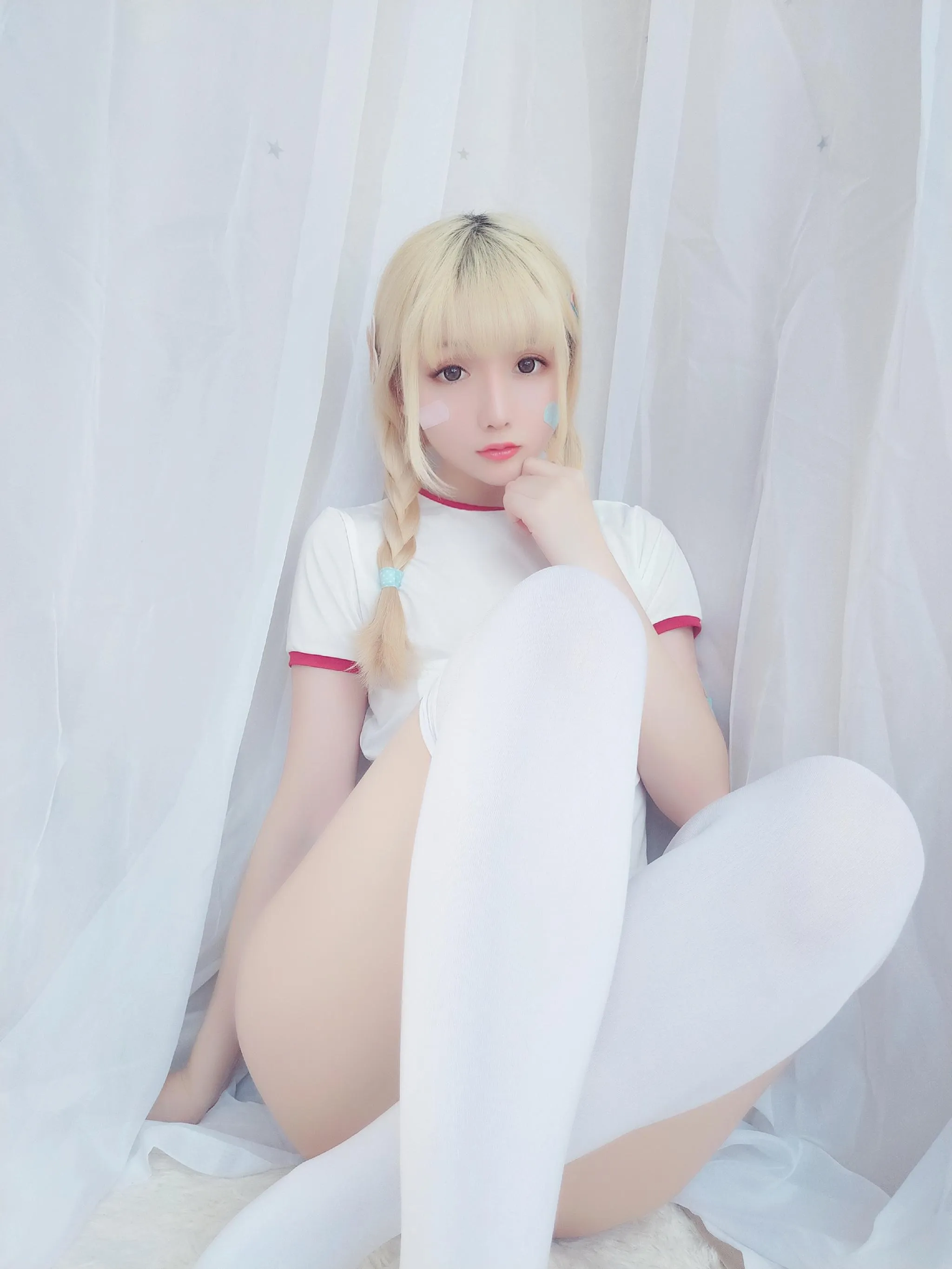 星之迟迟 – VOL.13 -弱气学园包-透明体操服（60P） [60P]插图7